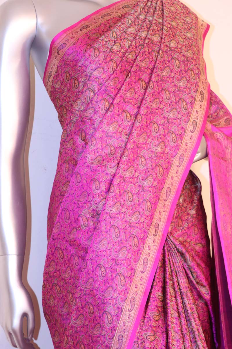 Exclusive Satin Tanchoi Silk Saree AI207606