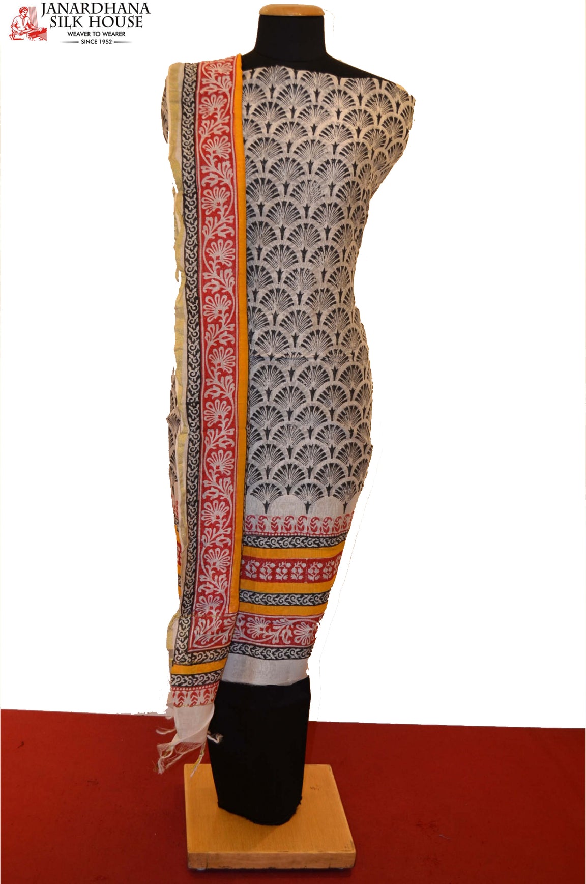 Classic Printed Pure Cotton Suit AB200599