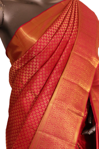 Bridal Wedding Kanjeevaram Silk Saree AJ206403