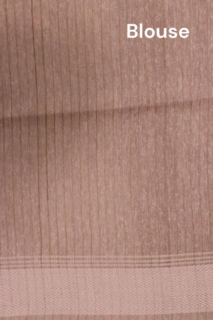 Handloom Pure Tussar Silk Saree AL203713