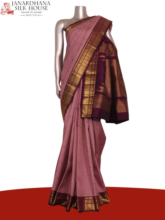 Pure Handloom Kanjeevaram Silk Saree AL200801