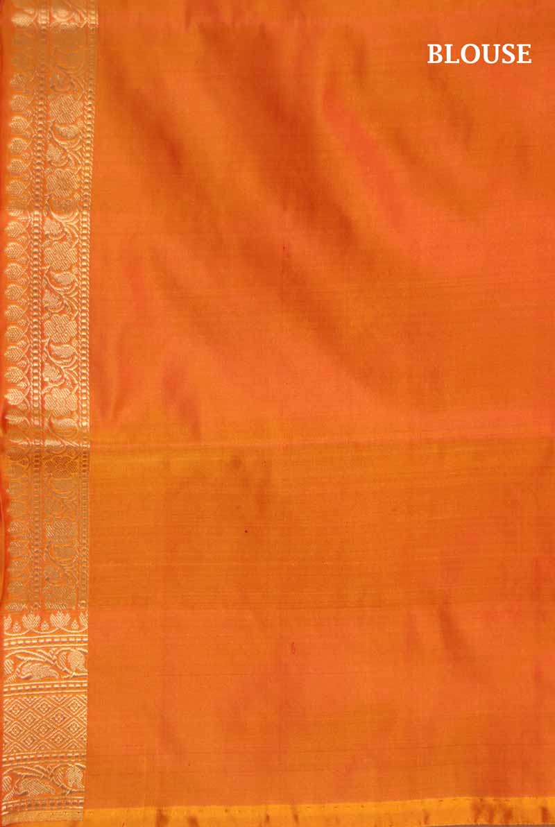 Exclusive Satin Tanchoi Jamawar Silk Saree-Master Weaves AI213909