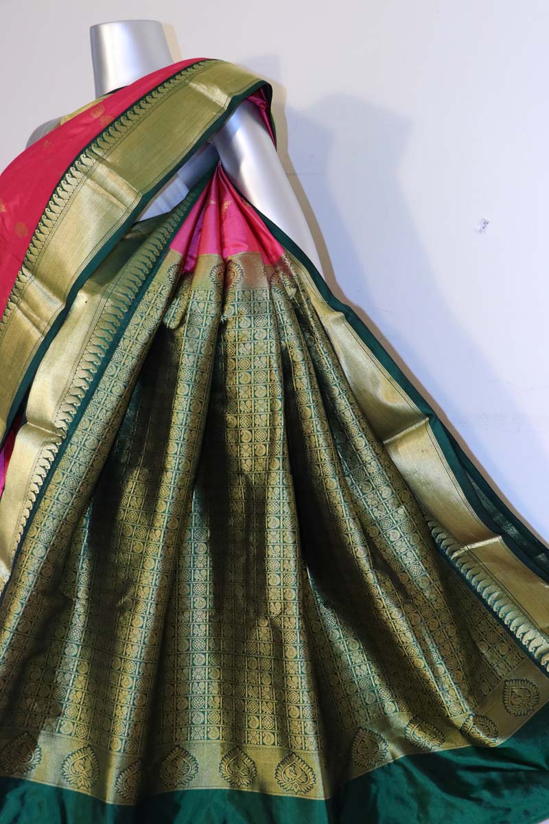 Traditional Wedding South Silk Saree AJ200829