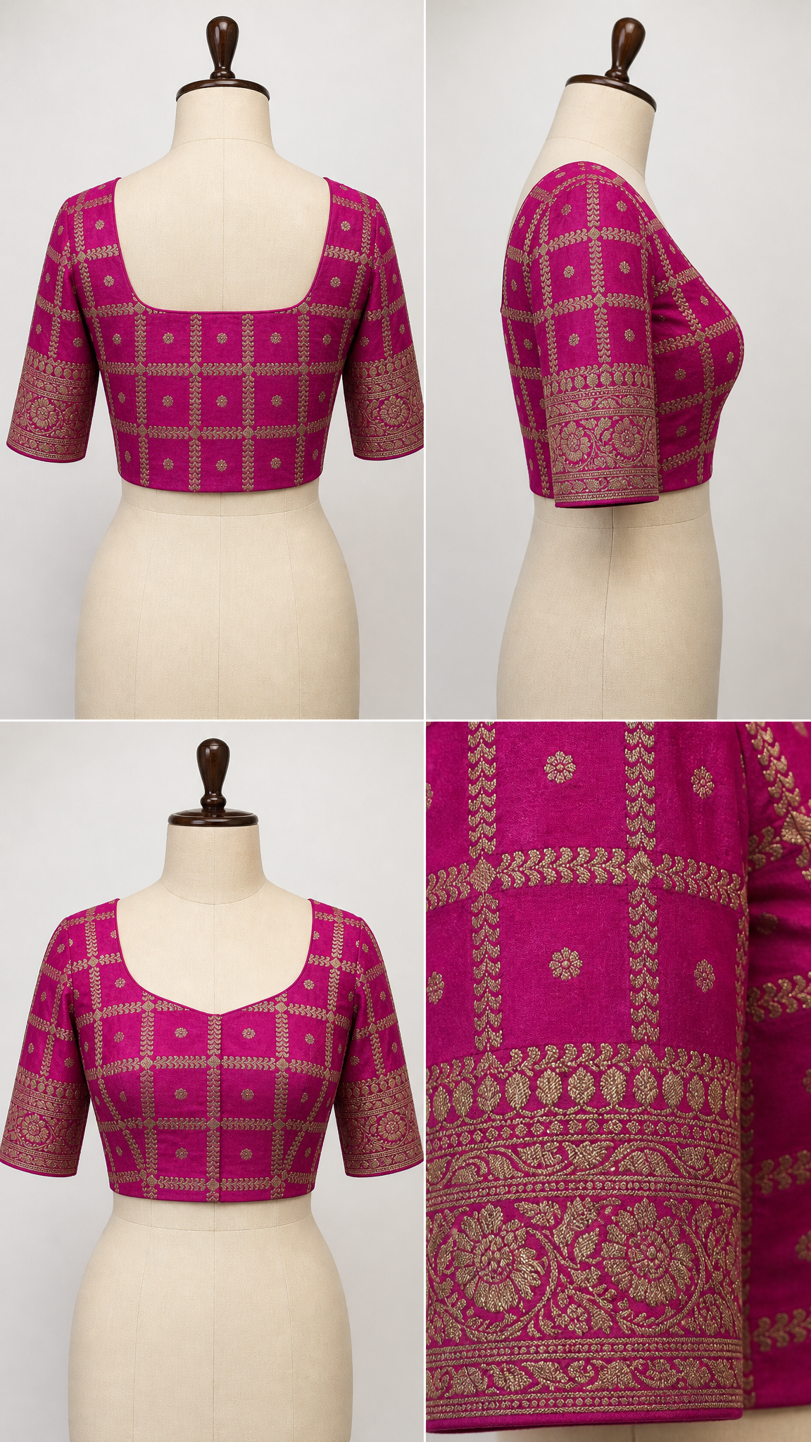 AM202791 - Blouse Grid