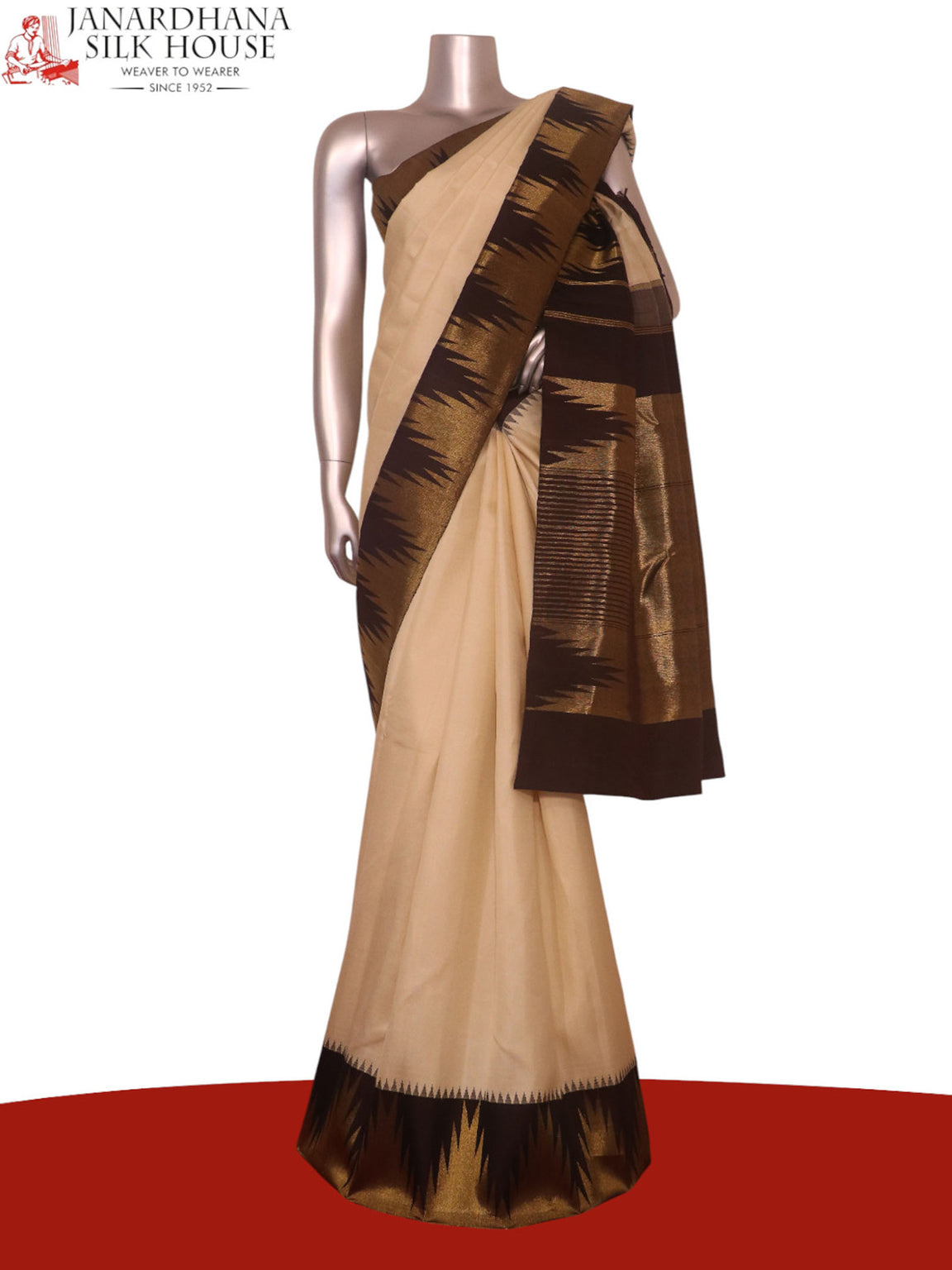 Pure Handloom Kanjeevaram Silk Saree AL200897