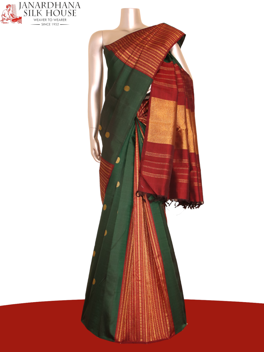 Designer Kanchipuram Silk Saree AJ210966