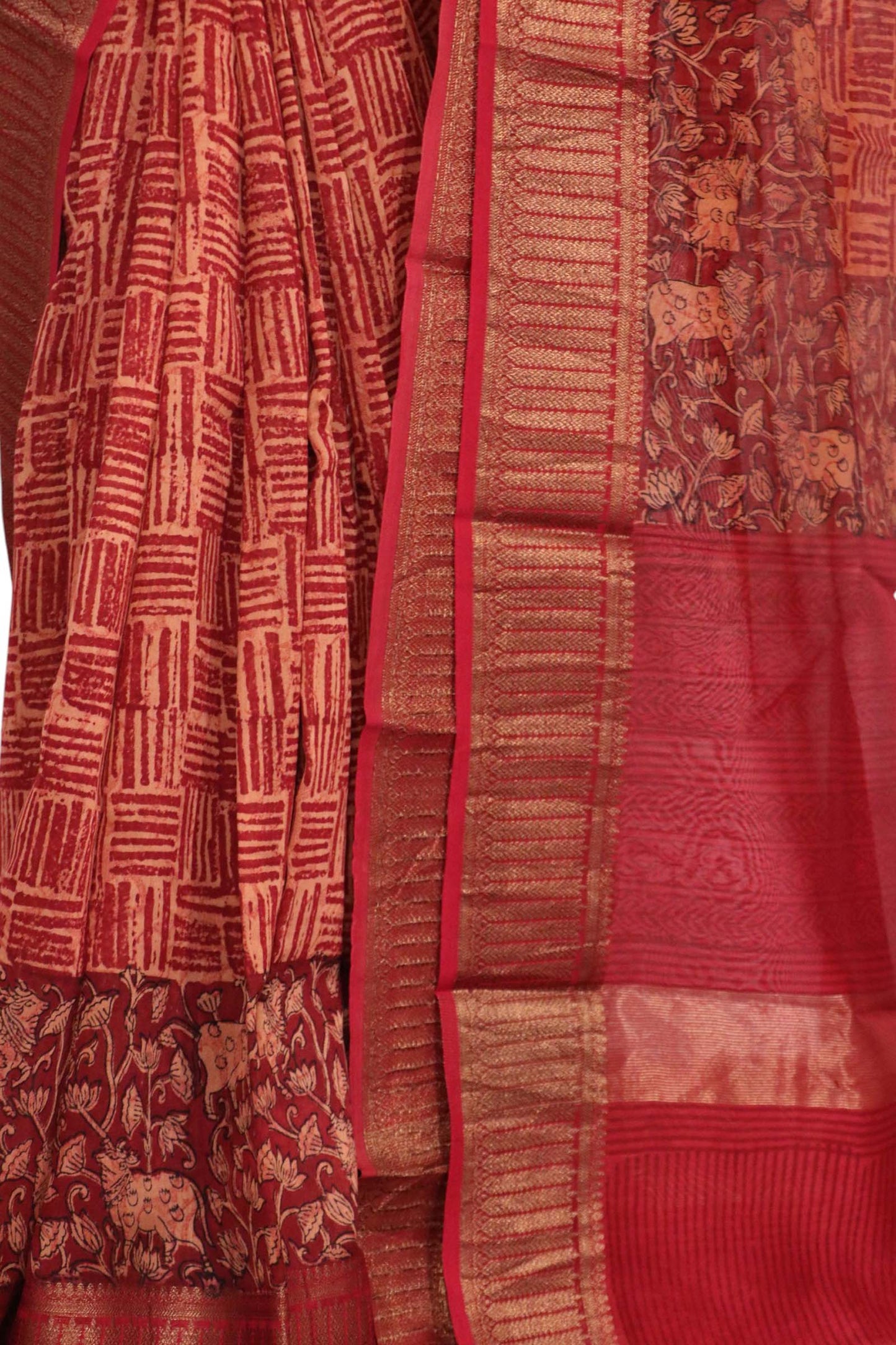 exclusive pure chanderi cotton saree al205675