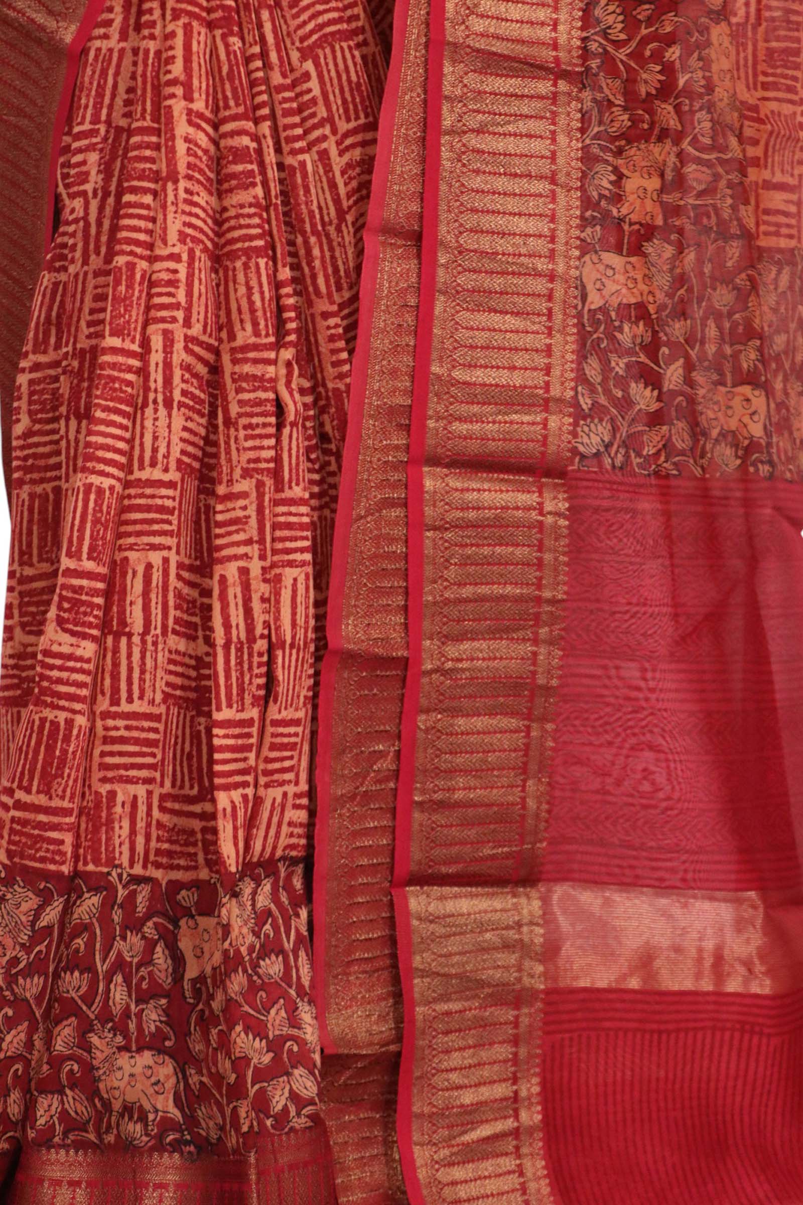 Exclusive Pure Chanderi Cotton Saree AL205675
