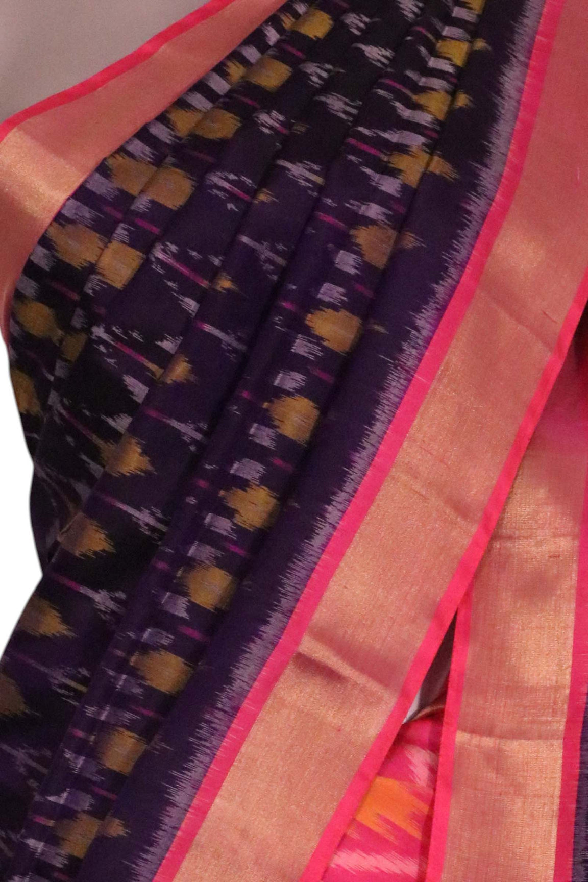 Designer Exclusive Handloom Ikat Soft Silk Saree AL211561