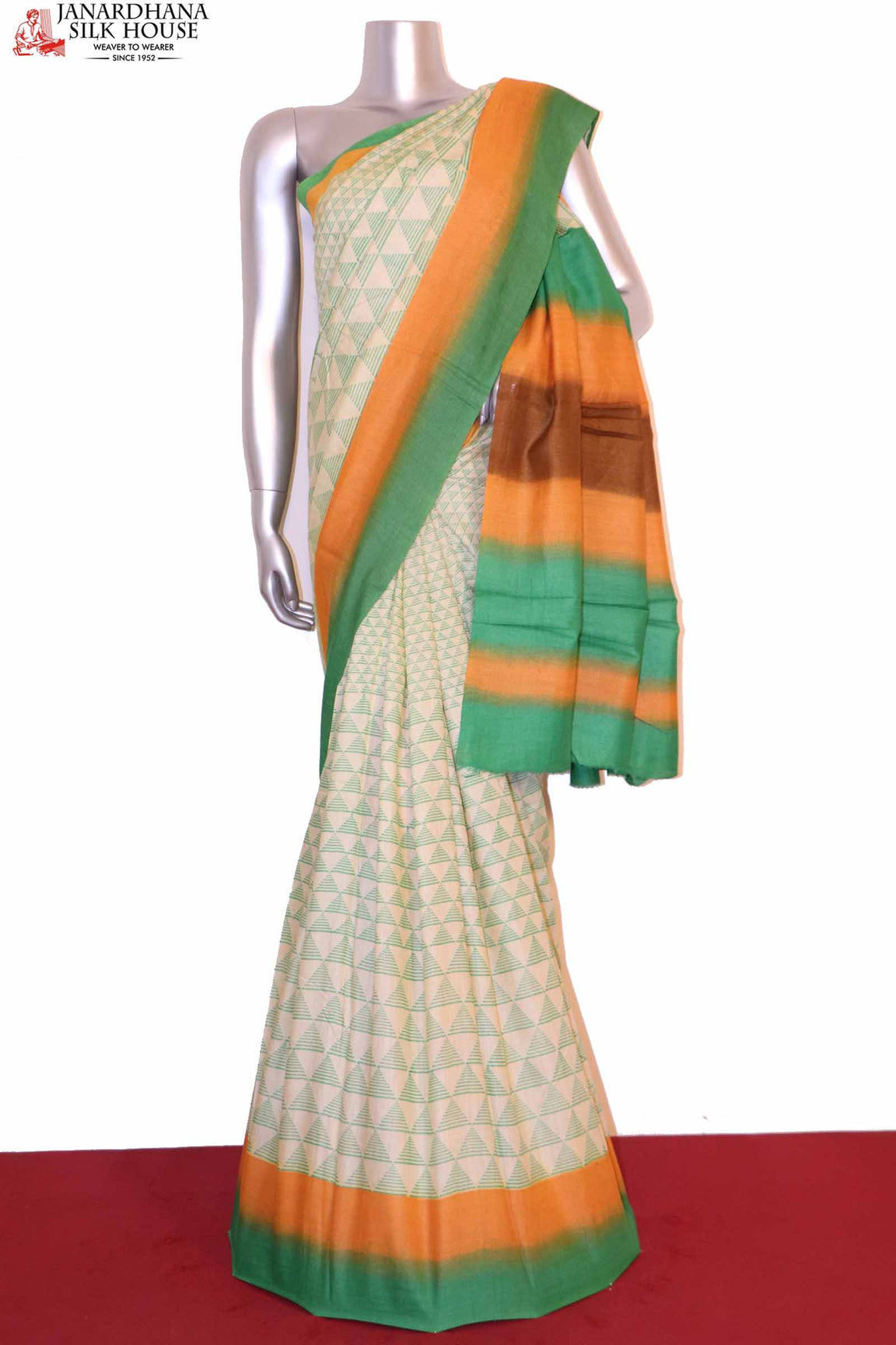 Exclusive Pure Soft Tussar Silk Saree AH203448