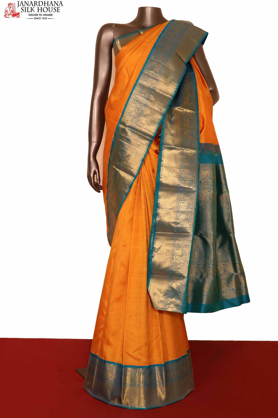 Grand Wedding Kanjeevaram Silk Saree AH208555