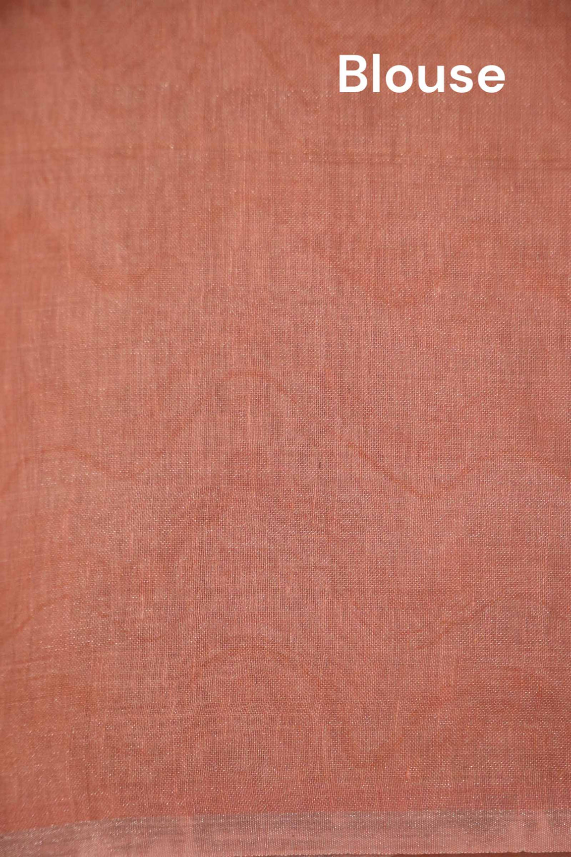 Pure Floral Linen Tussar Silk Saree AJ205776