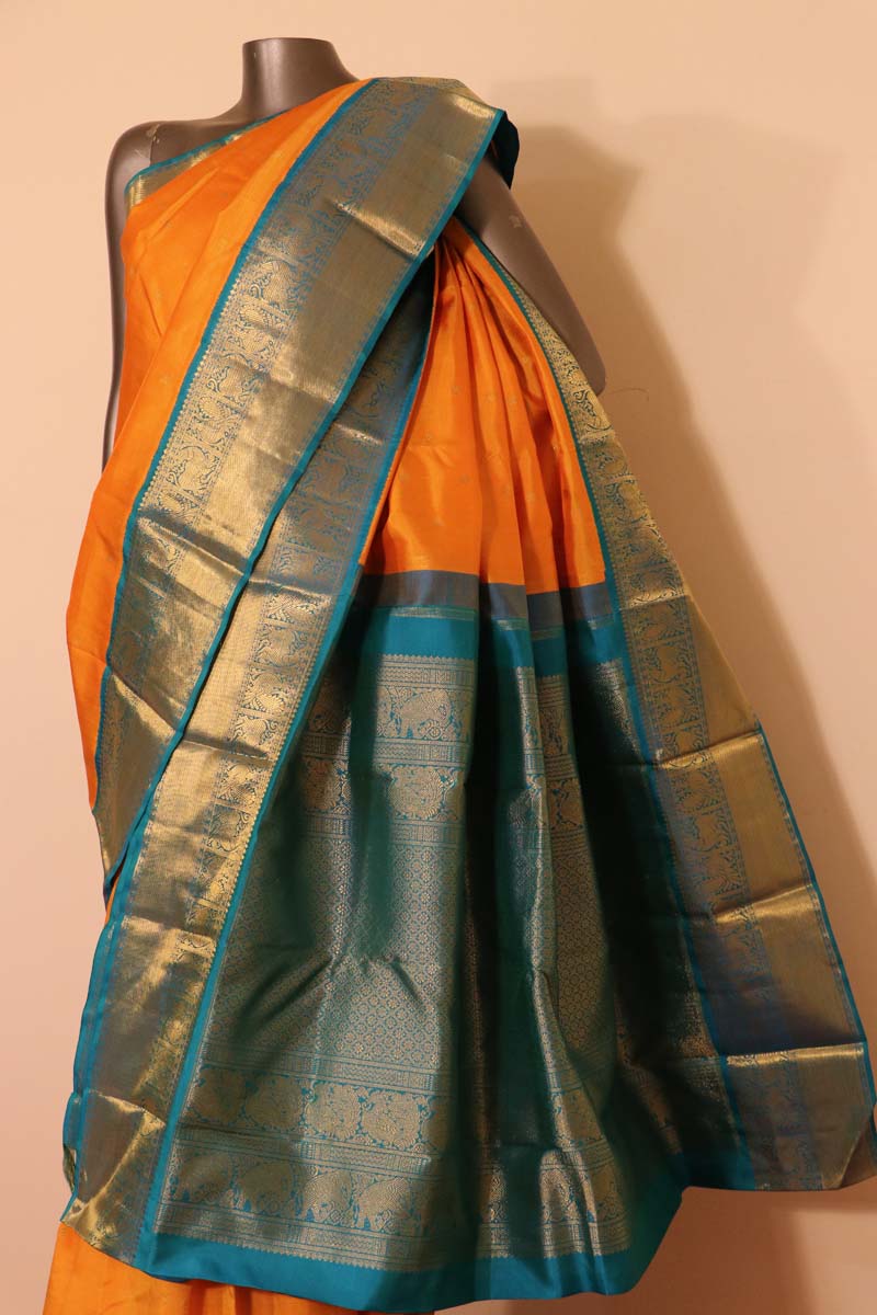 Grand Wedding Kanjeevaram Silk Saree AH208555