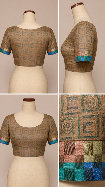 AL203700 - Blouse Grid