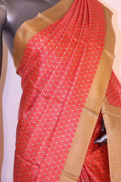 Exclusive Pure Printed Silk Saree AH205505