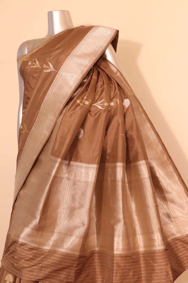 Designer Wedding Banarasi Silk Saree AF202635