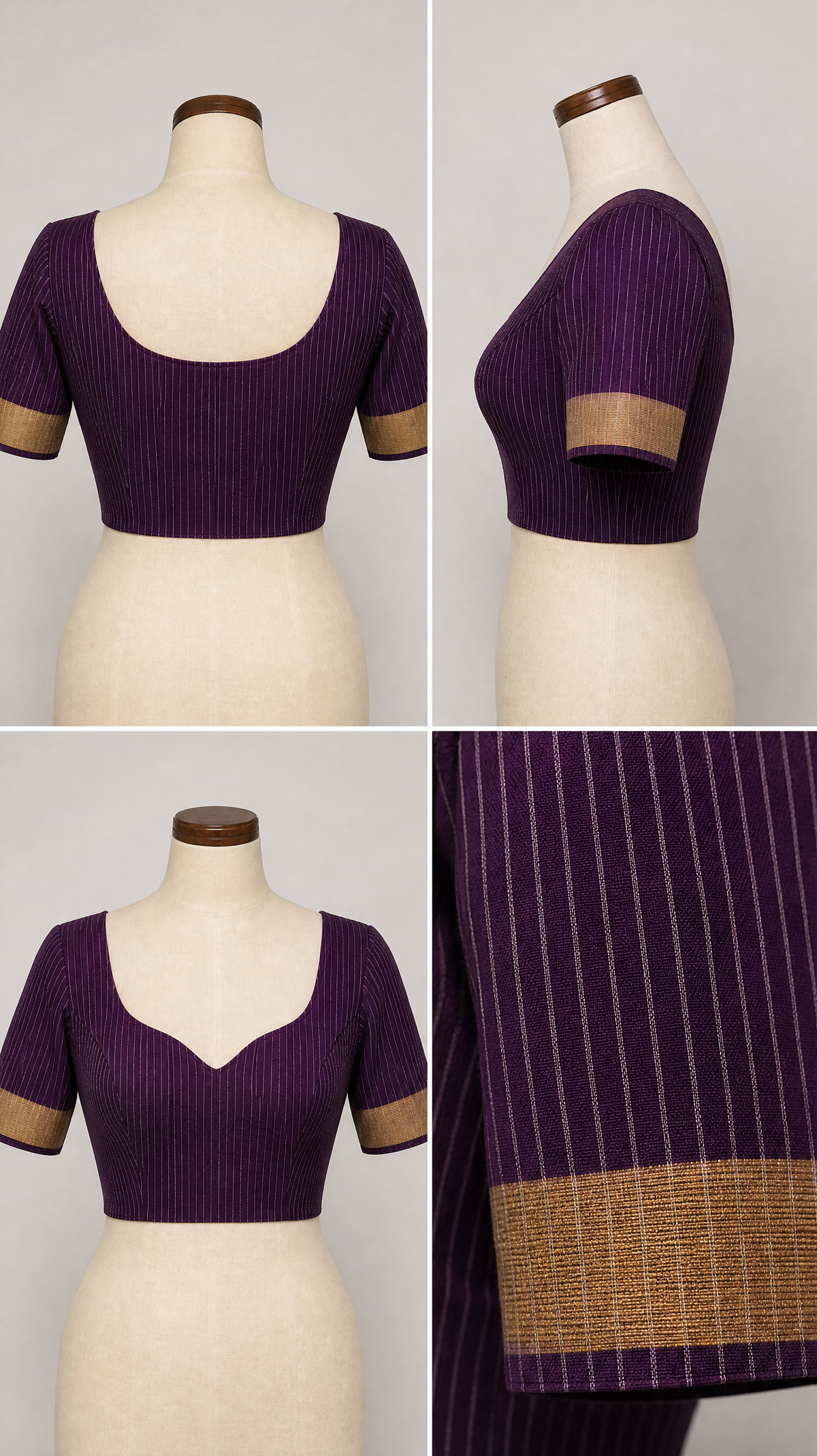 al208641 - blouse grid