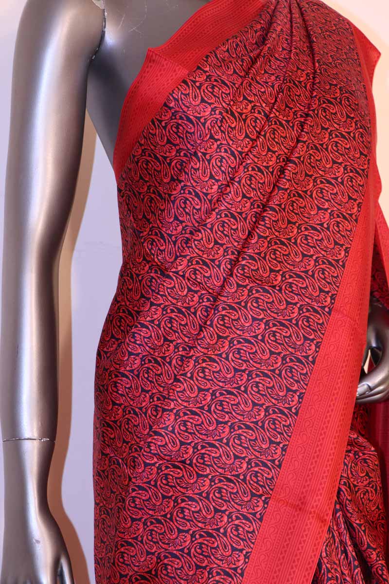 Printed Pure Silk Saree AH204861