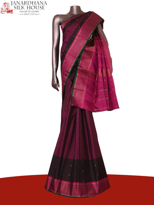 Pure Handloom Kanjeevaram Silk Saree AL202841