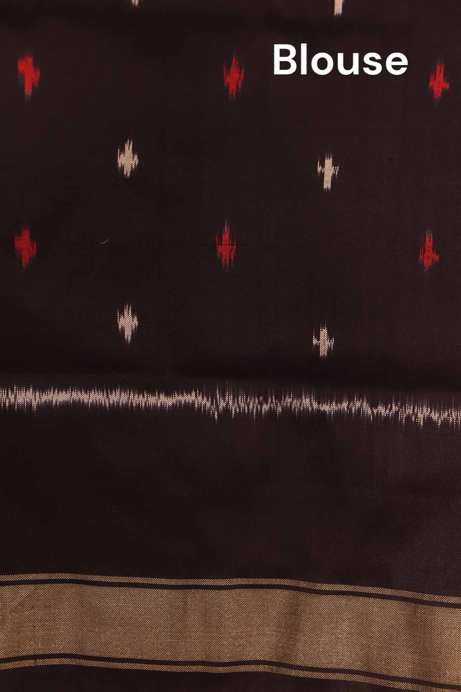 Exclusive Handloom Ikat Patola Silk Saree AK201129
