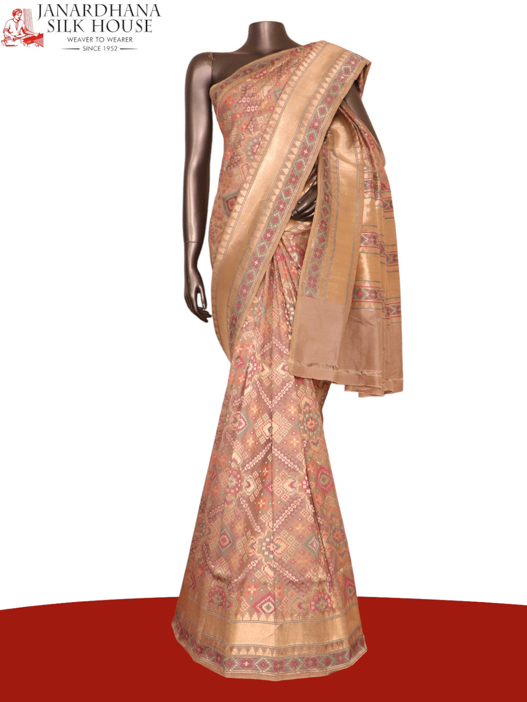 Designer Grand Wedding Banarasi Silk Saree AK206117