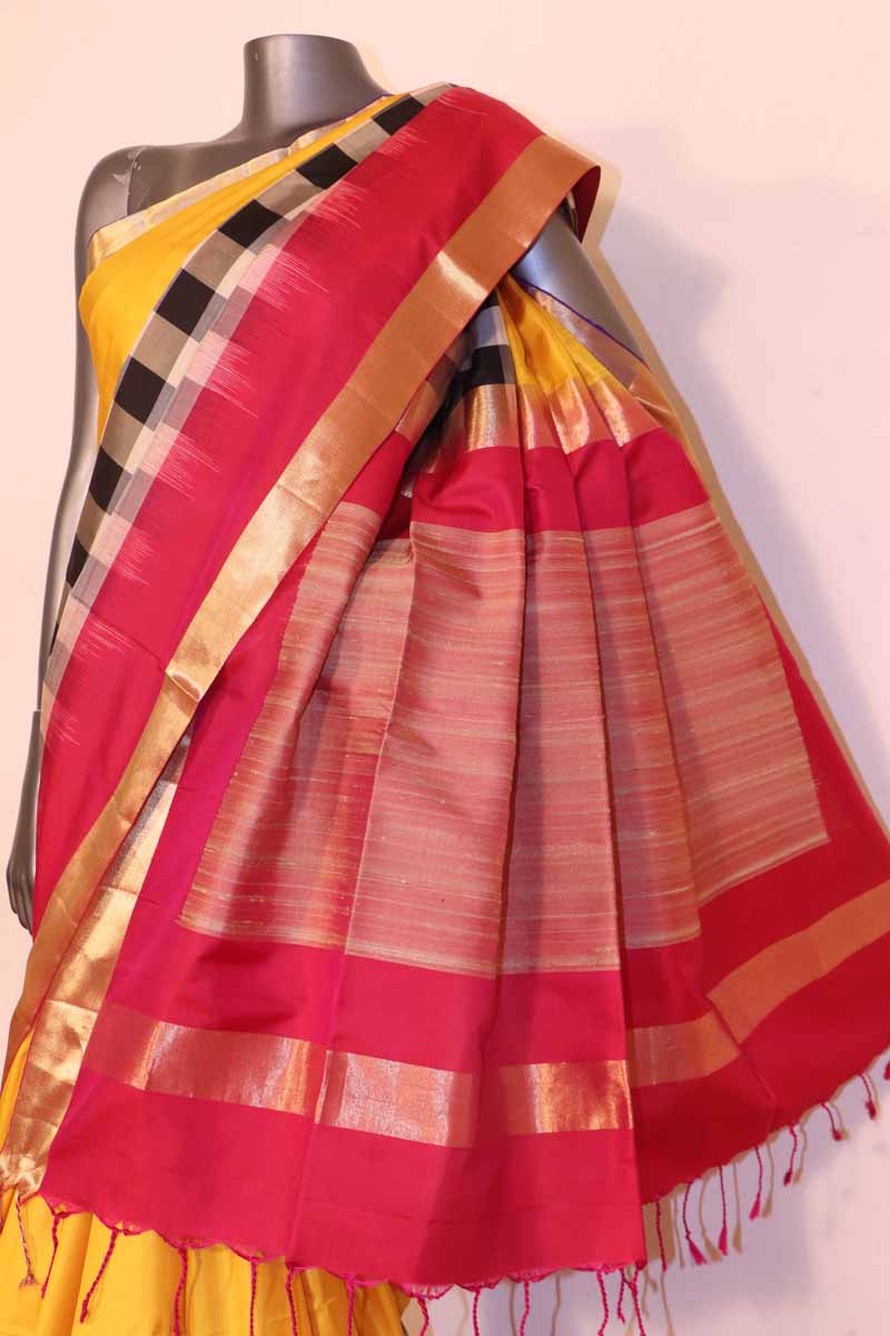 handloom soft silk saree ah200089