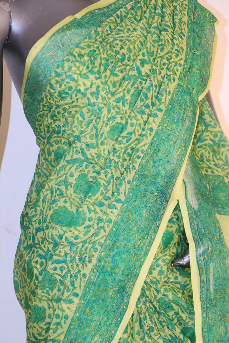Floral Exclusive Finest Quality Pure Silk Chffion AI208392