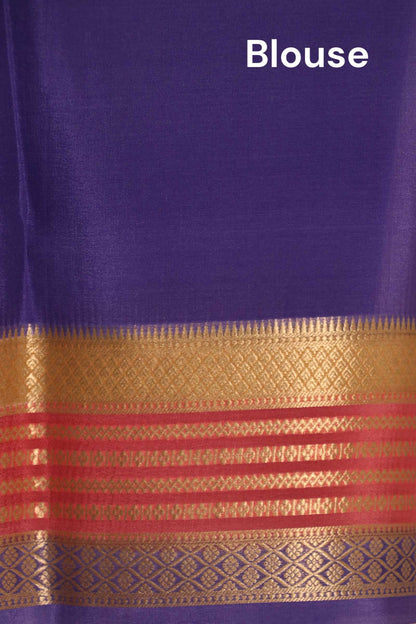 Pure Mysore Crepe Silk Saree AL200195