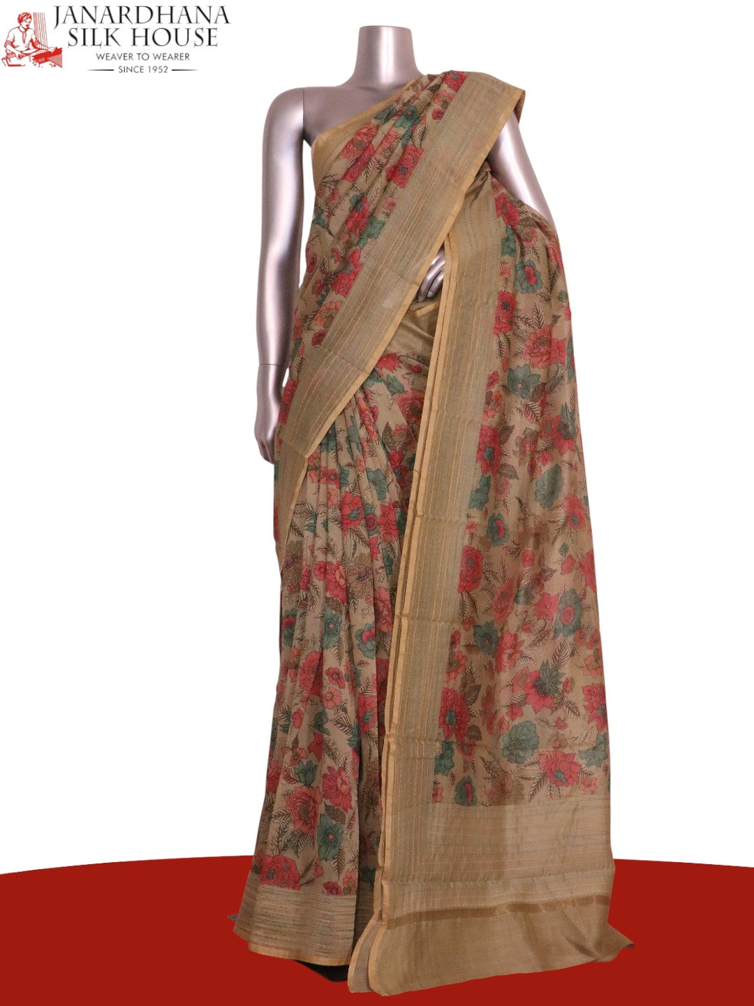 Exclusive Pure Chanderi Cotton Saree AL205683