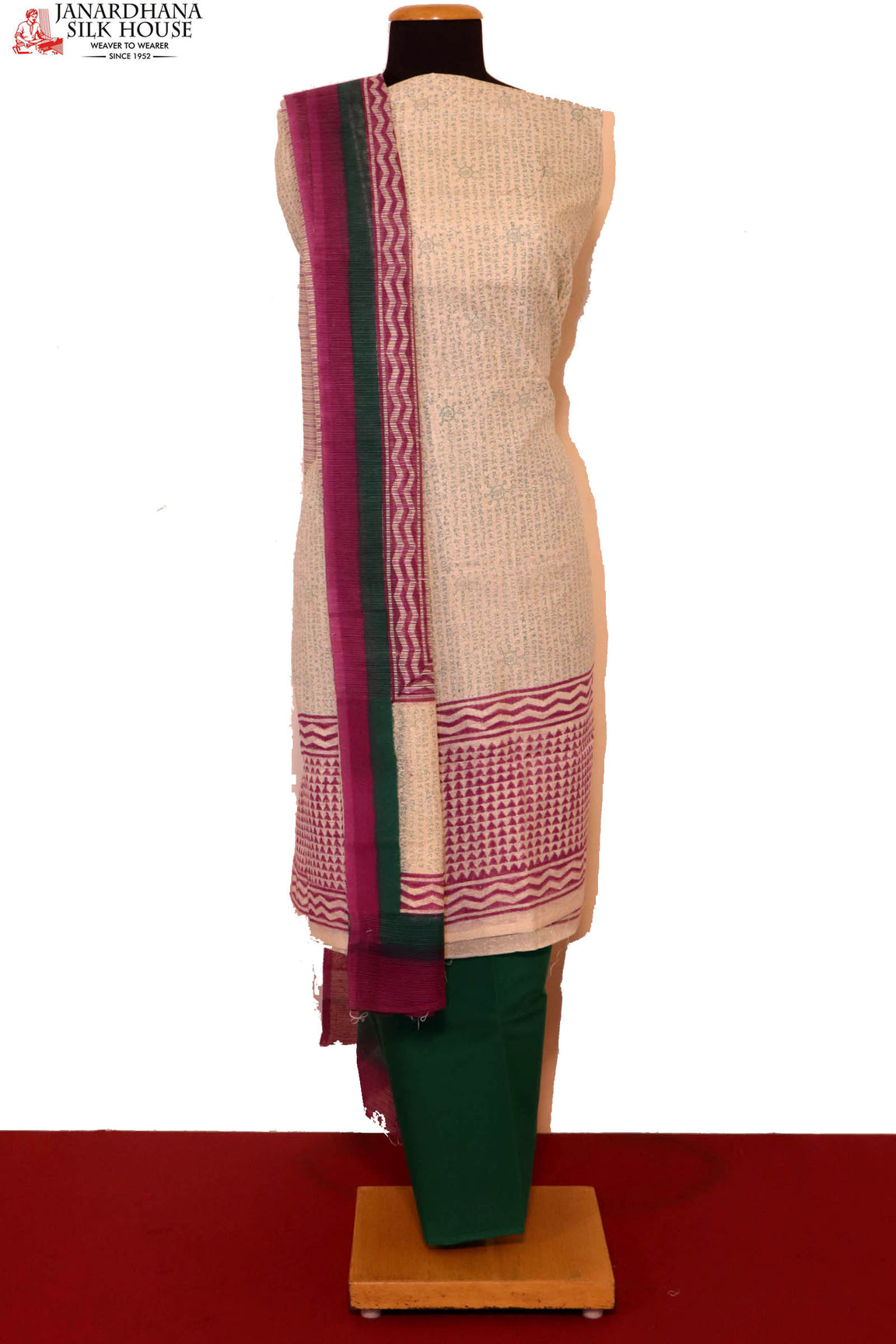Exclusive Printed Pure Cotton Suit CSJD01218