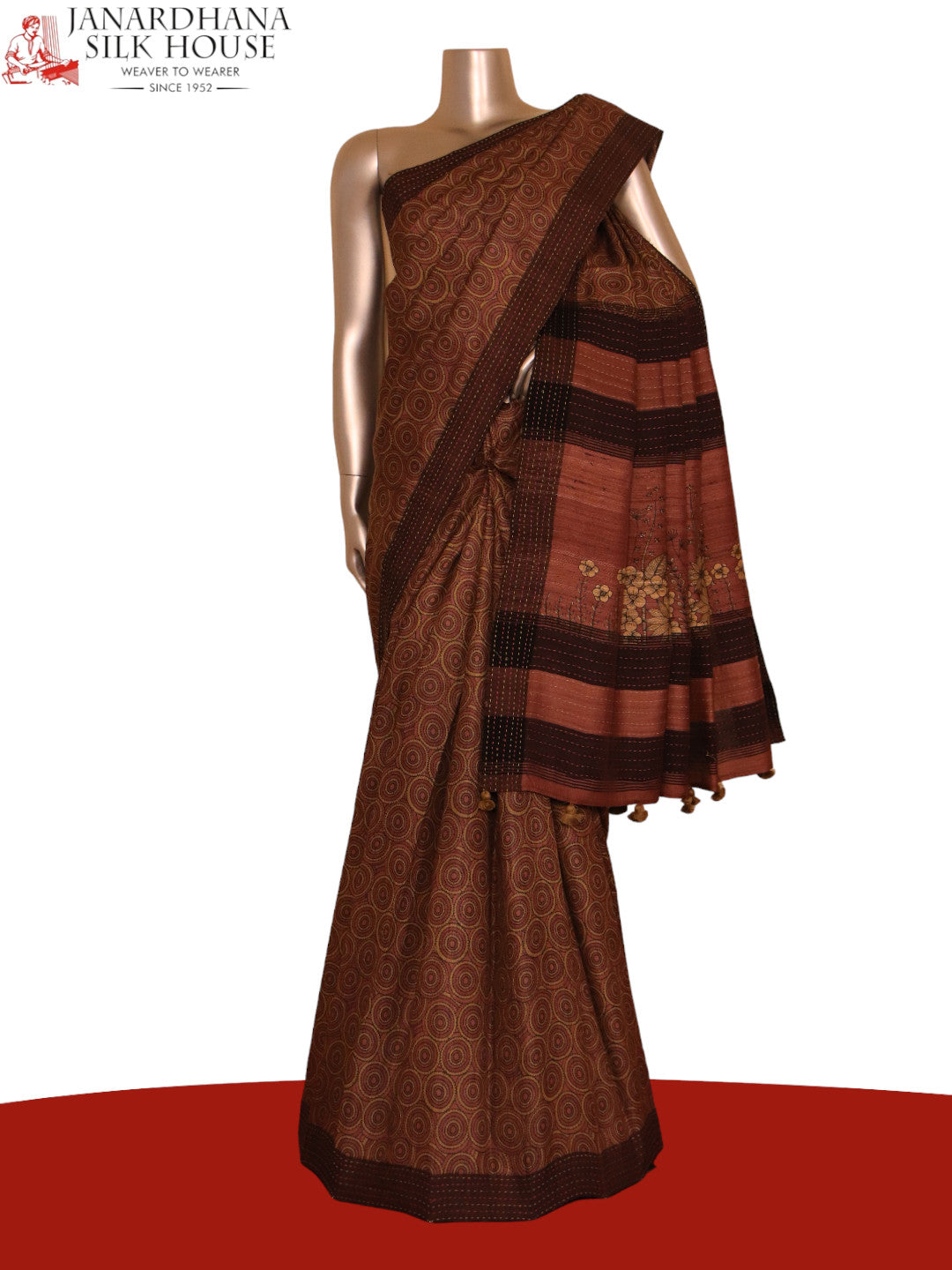 Exclusive Pure Tussar Silk Saree AJ205313