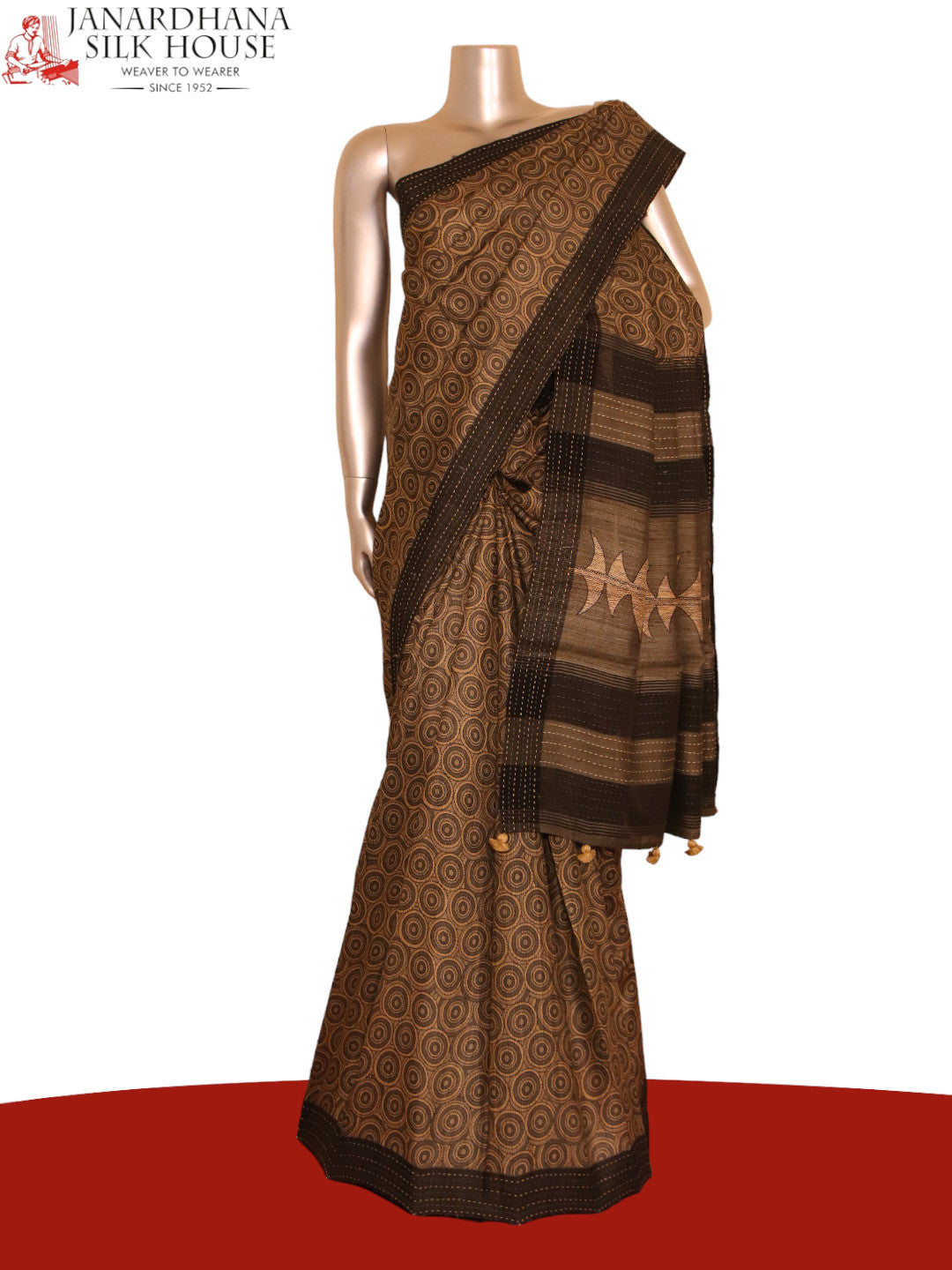 Exclusive Pure Tussar Silk Saree AJ205314