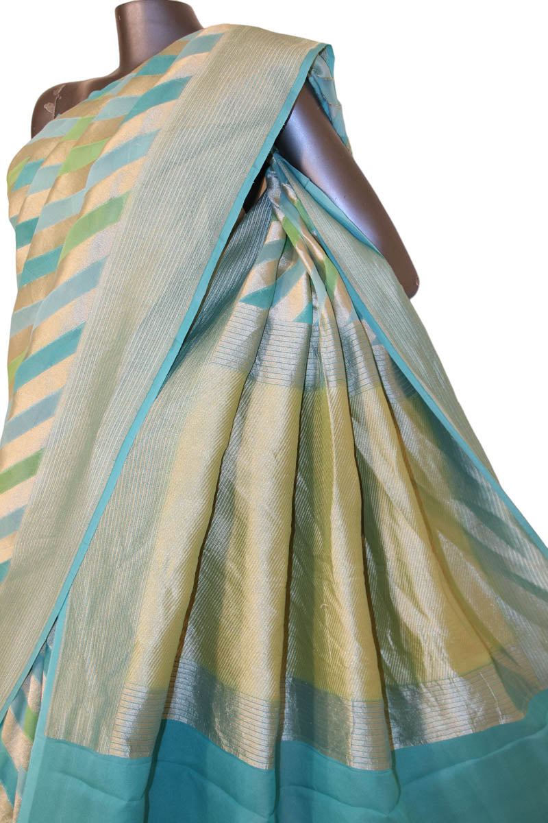 Designer Exclusive Banarasi Georgette Silk Saree AJ202472
