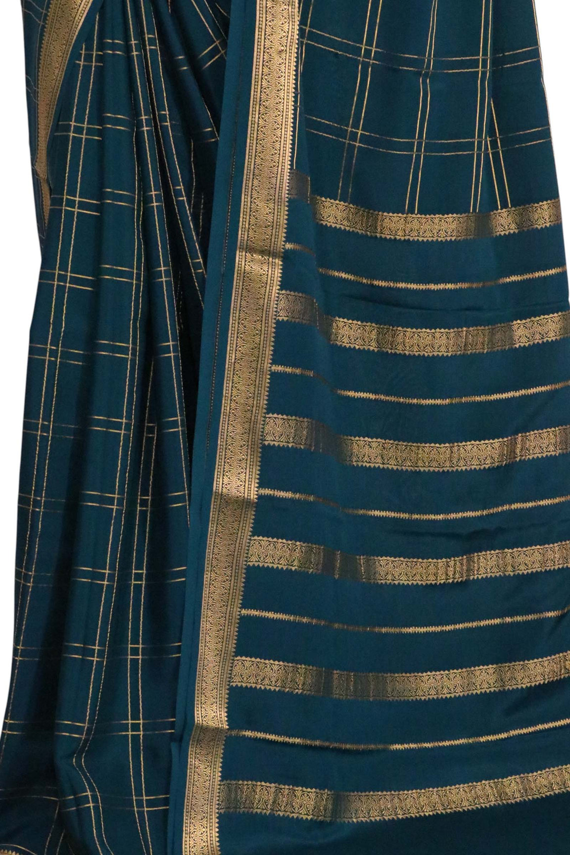 Pure Mysore Crepe Silk Saree AL211336