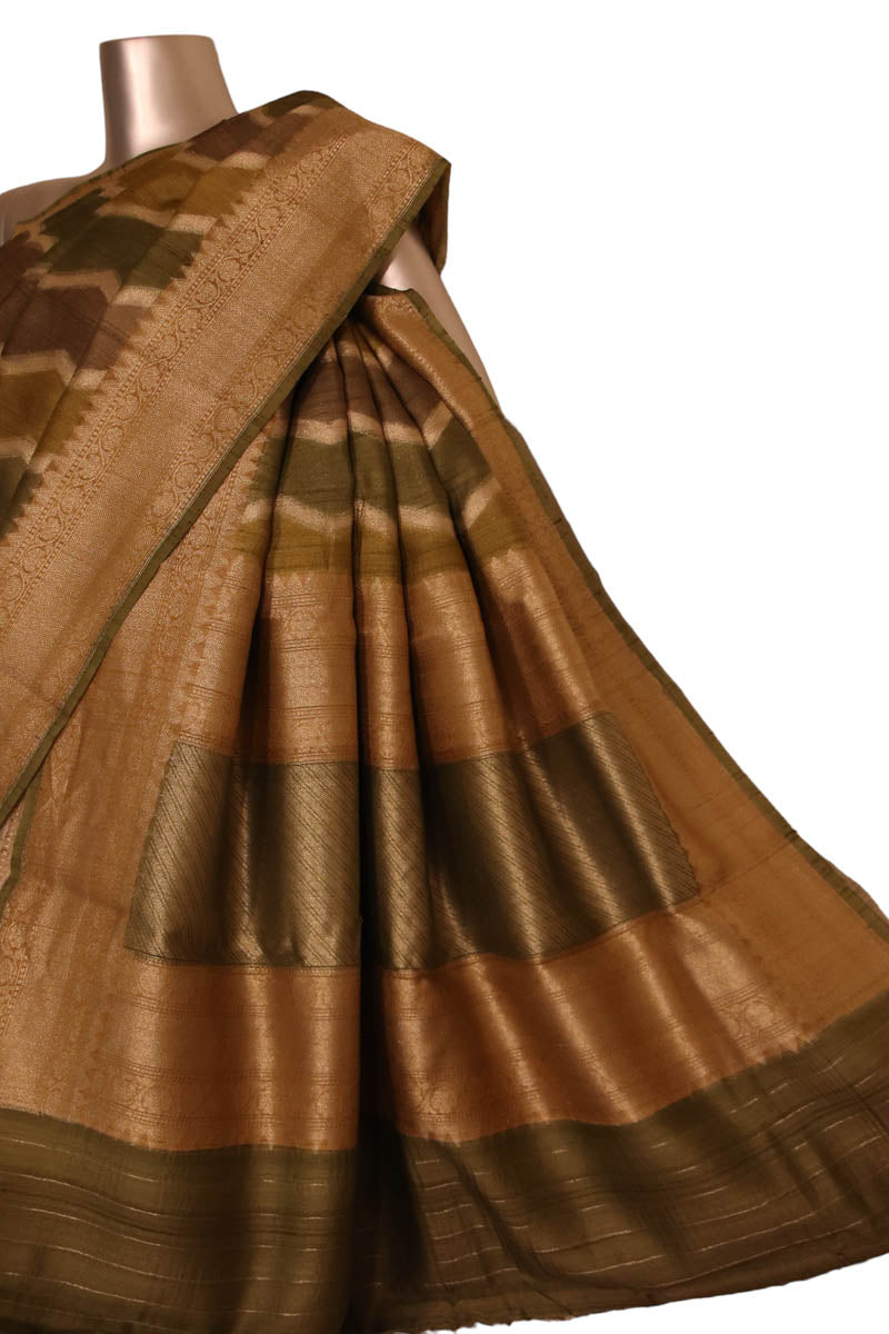 Exclusive Handloom Tussar Silk Saree AJ202608