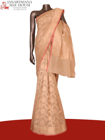Pure Handloom Meenakari Banarasi Silk Saree AK203325