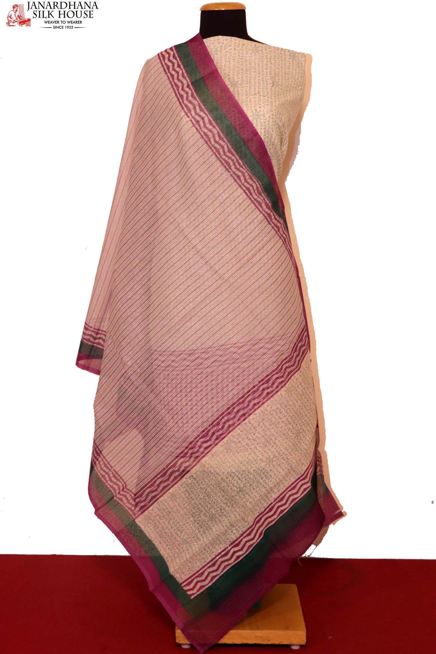 exclusive printed pure cotton suit csjd01218