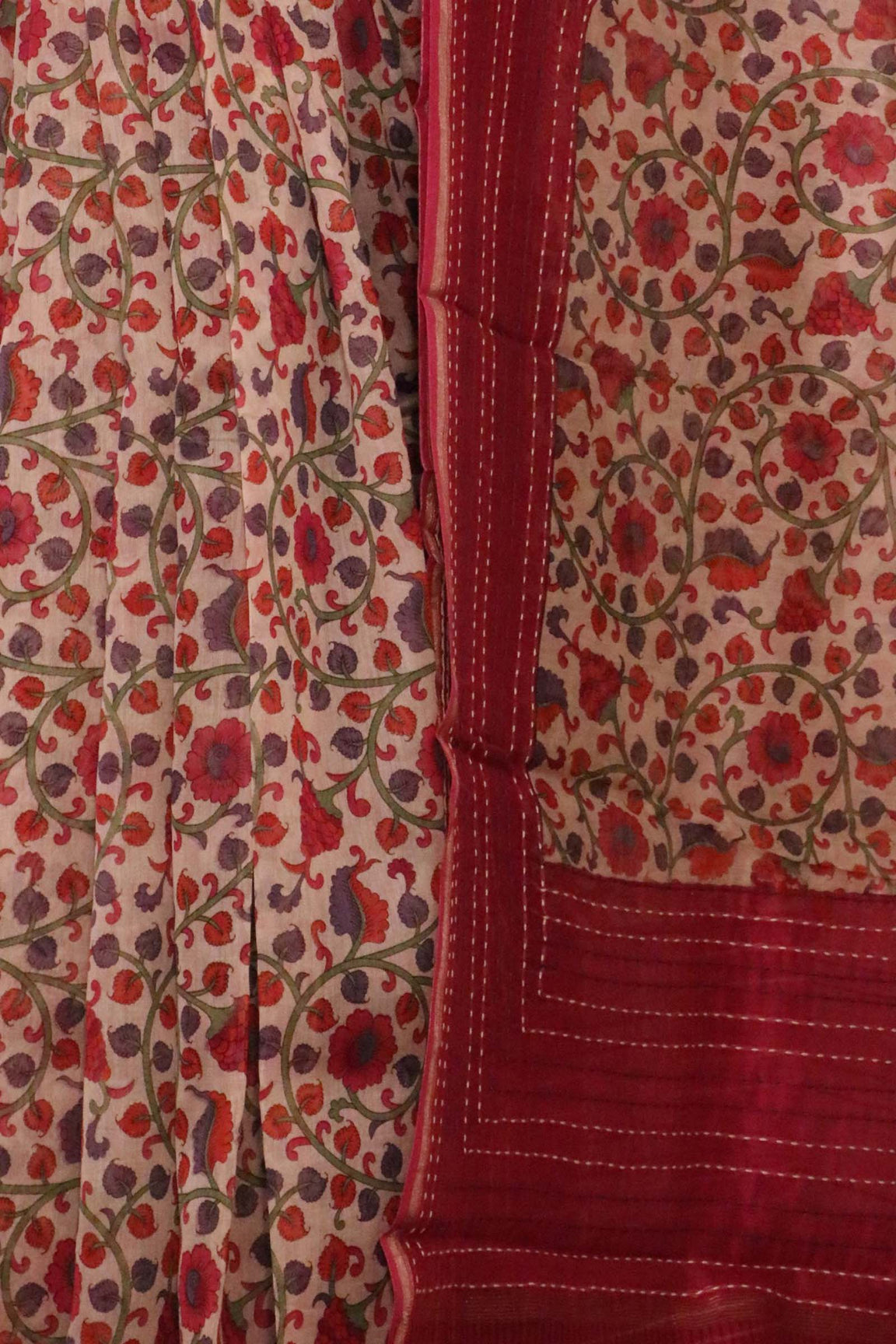 Exclusive Pure Chanderi Cotton Saree AL205692
