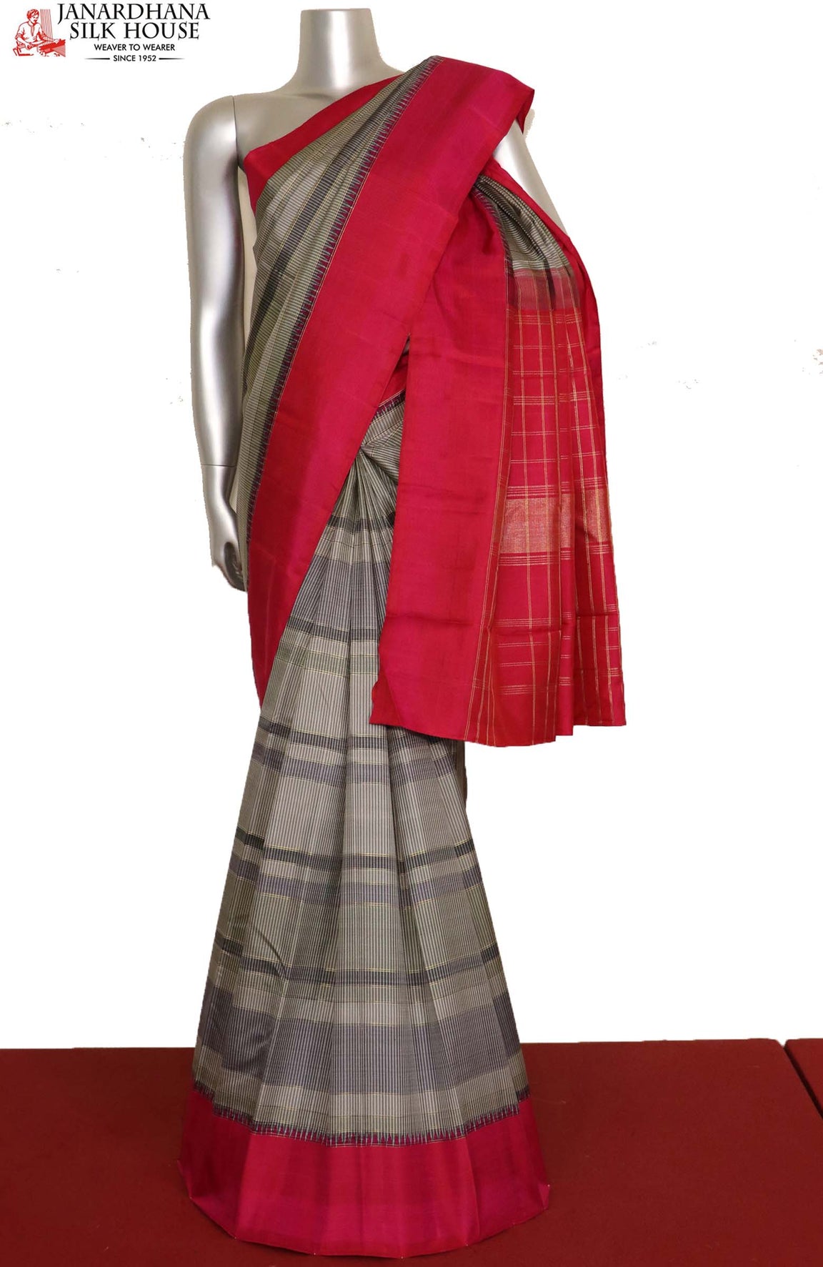 Handloom Kanjeevaram Silk Saree AJ201633
