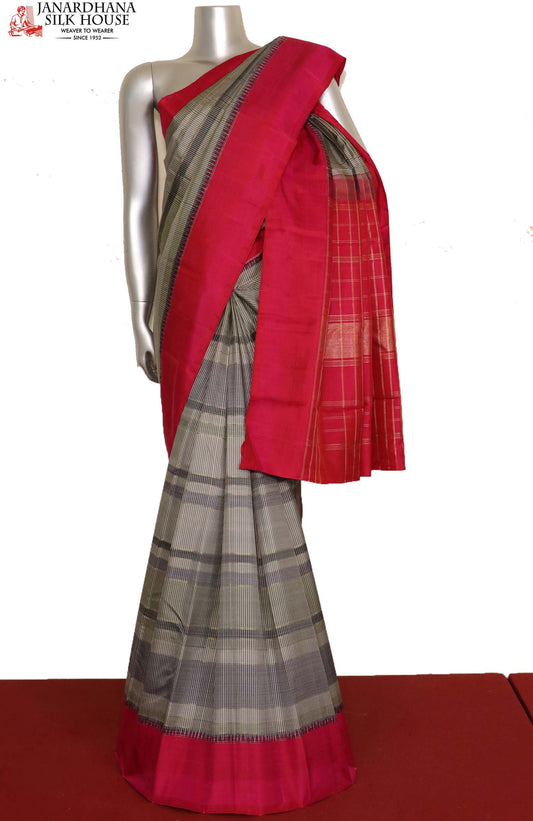 Handloom Kanjeevaram Silk Saree AJ201633