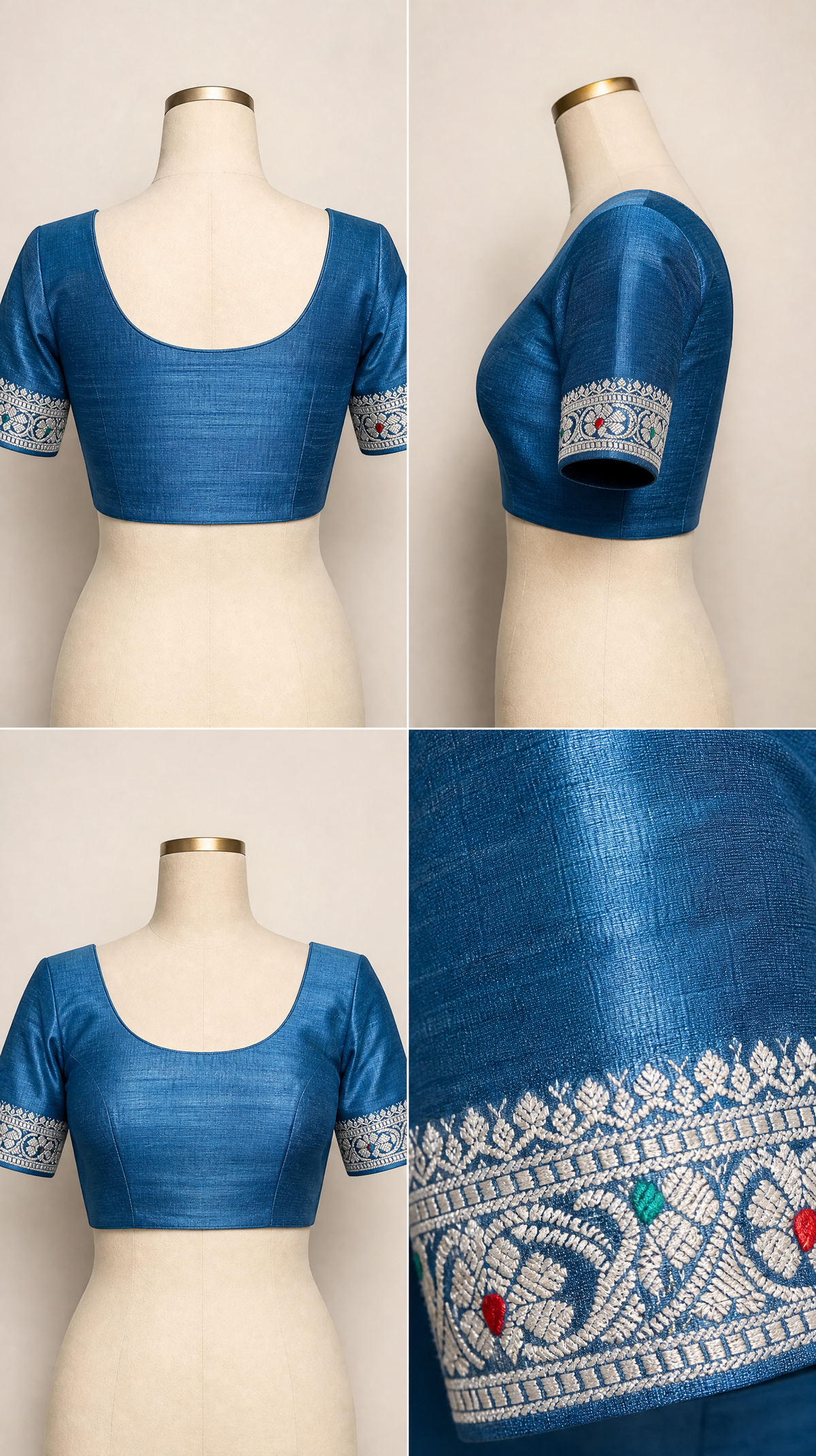 ak204322 - blouse grid