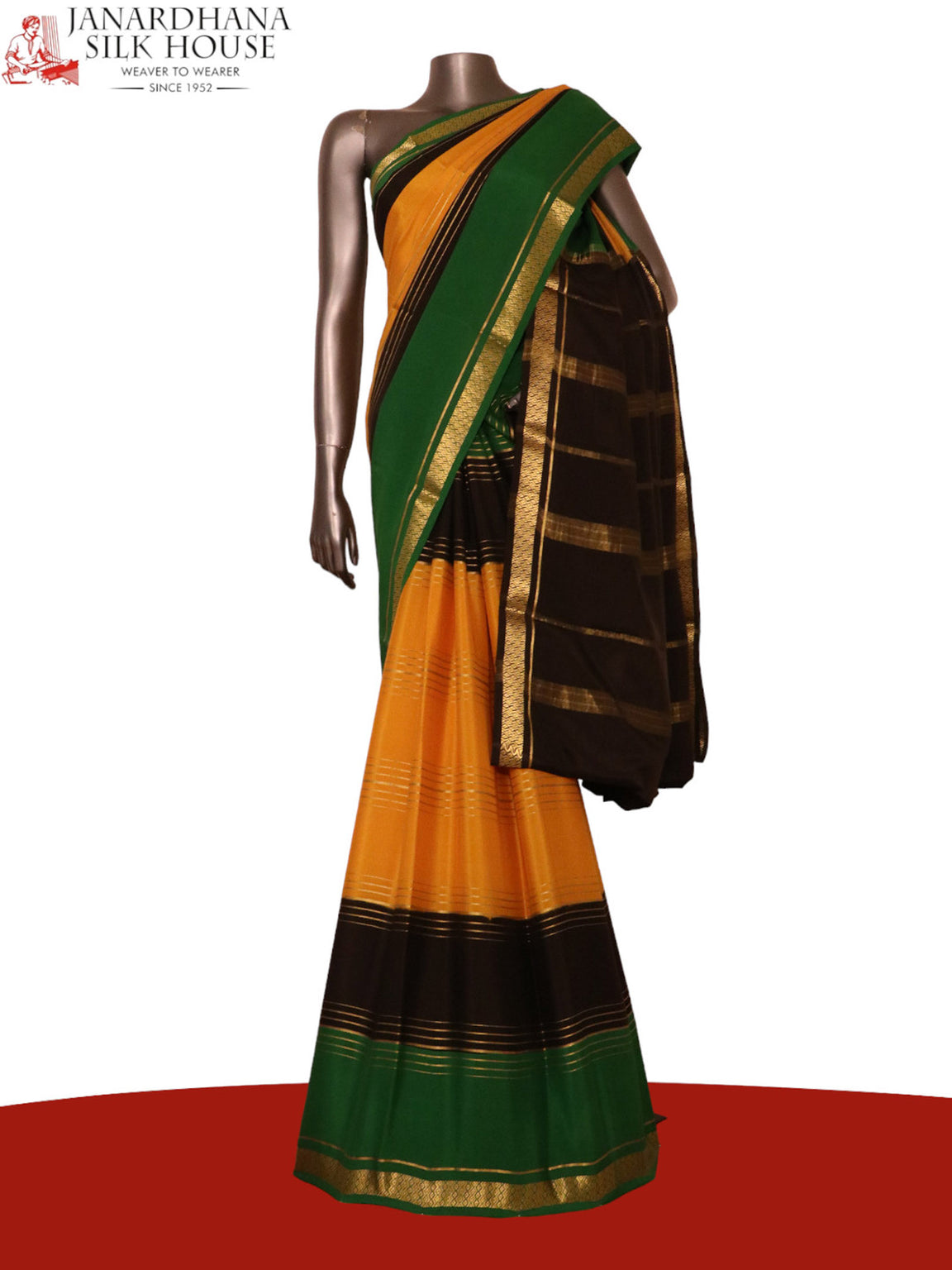 Exclusive Veldhari Mysore Crepe Silk Saree AK201042