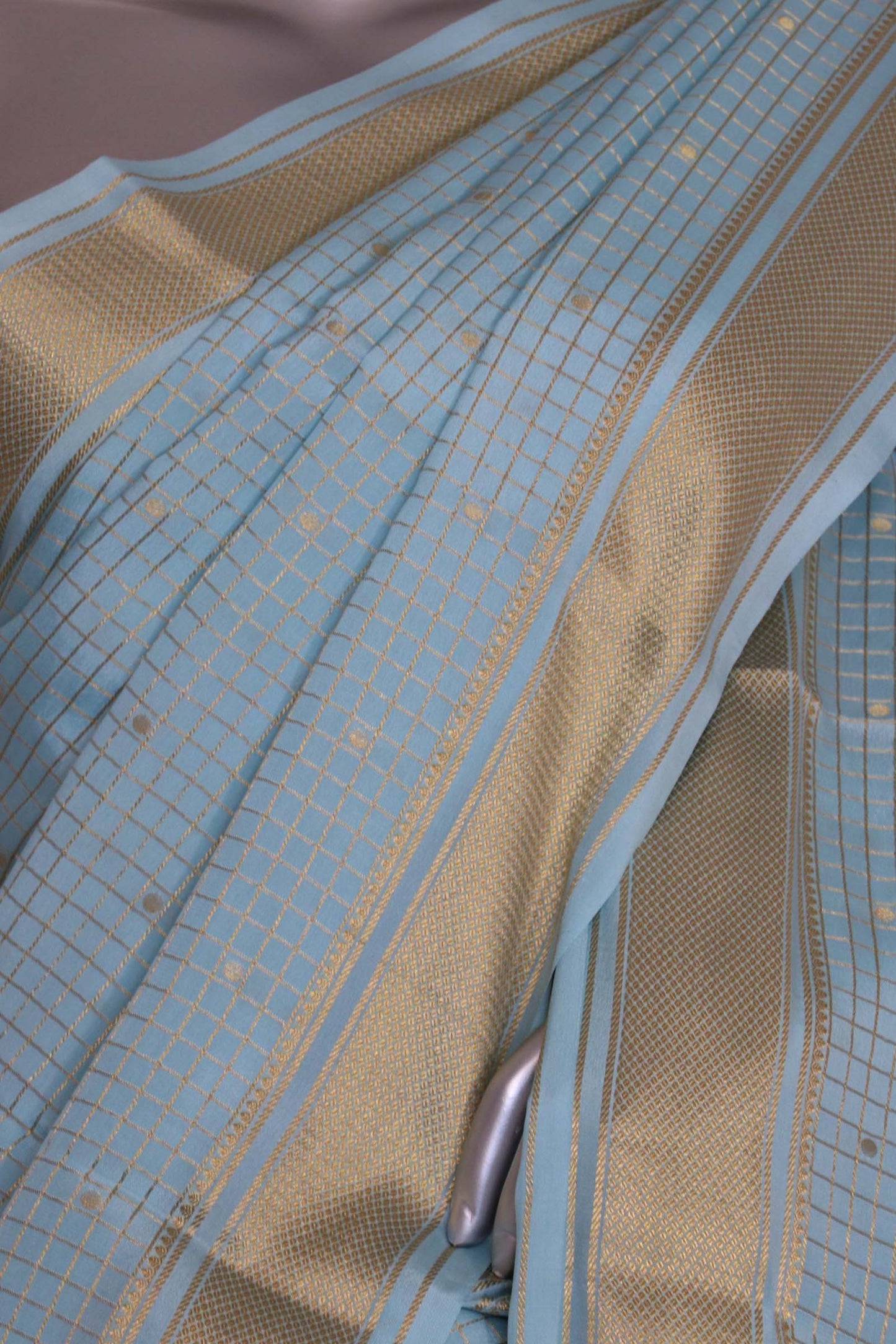 pure mysore crepe silk saree al211376