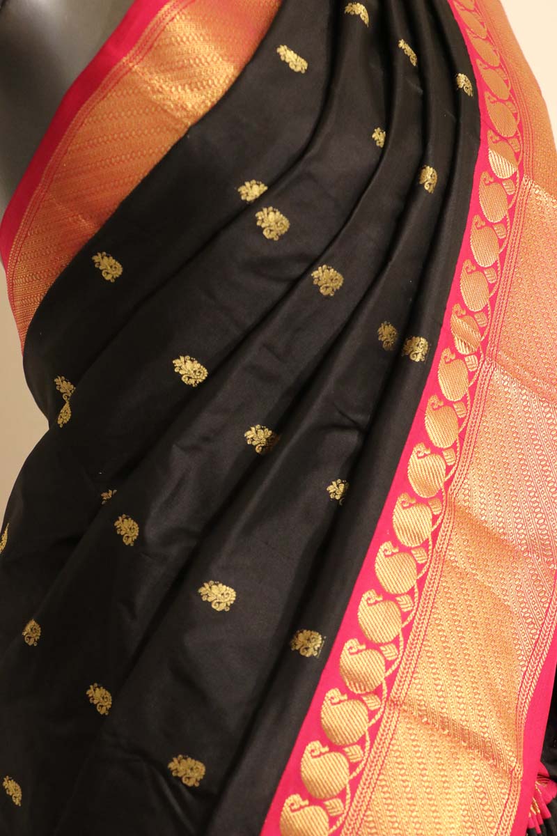 Traditional Wedding South Silk Saree AJ200827
