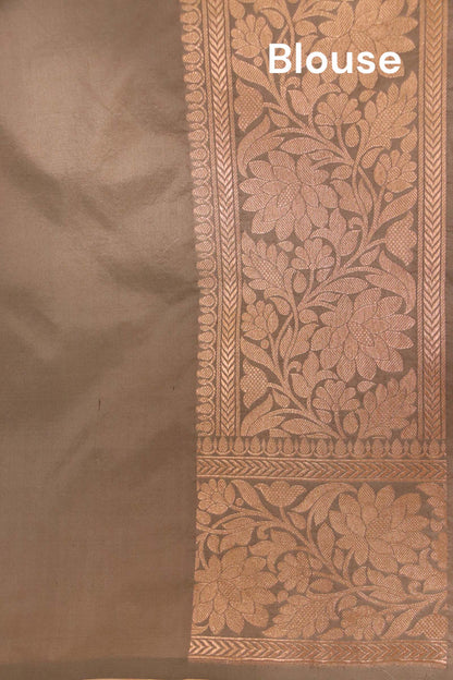 Grand Floral Wedding Banarasi Silk Saree AJ209235