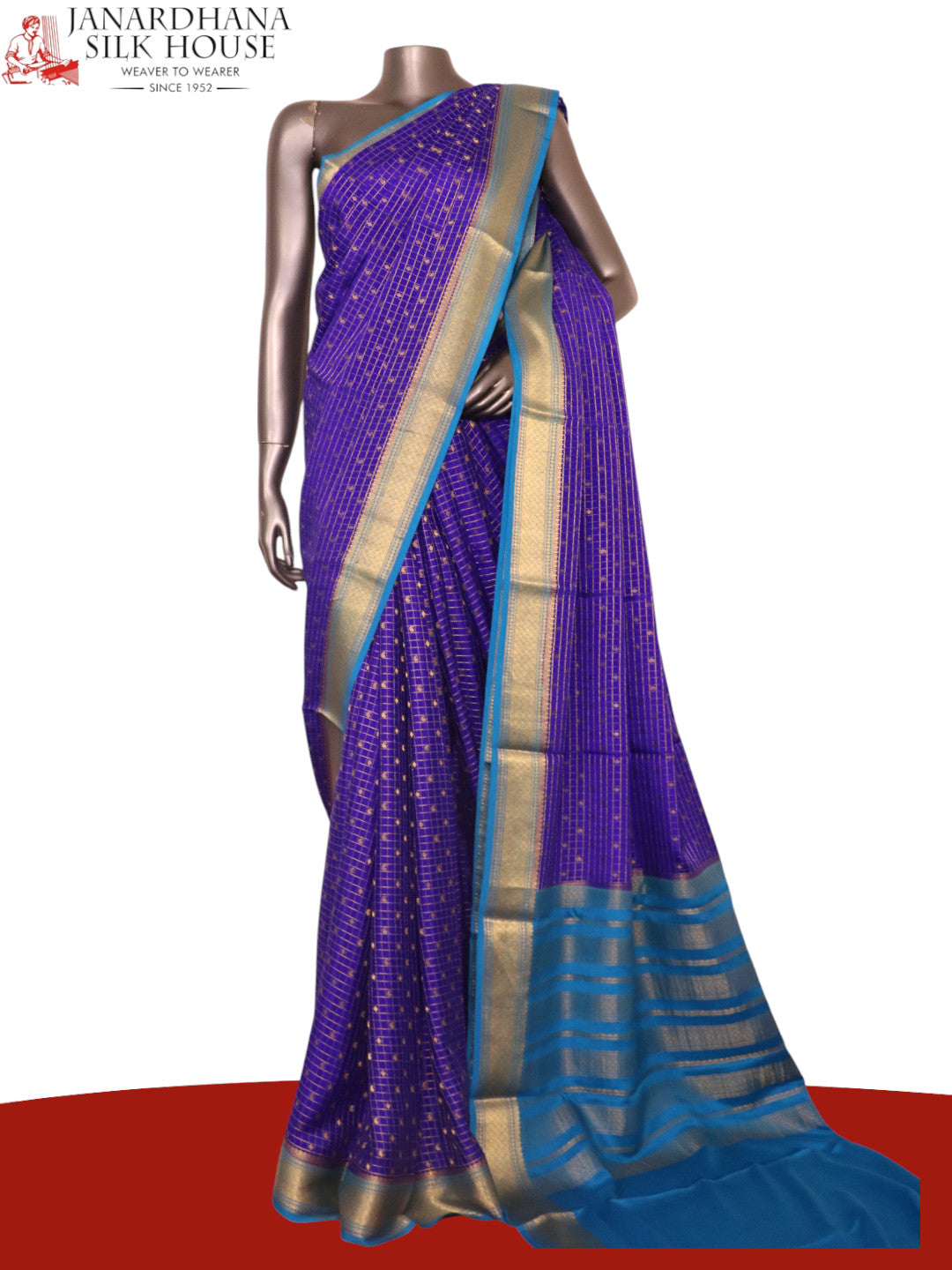 Pure Mysore Crepe Silk Saree AK213719