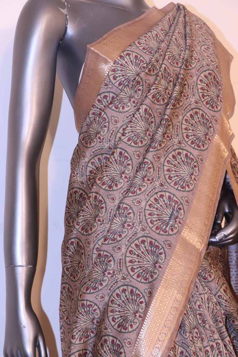 Handloom Pure Tussar Silk Saree AI201937