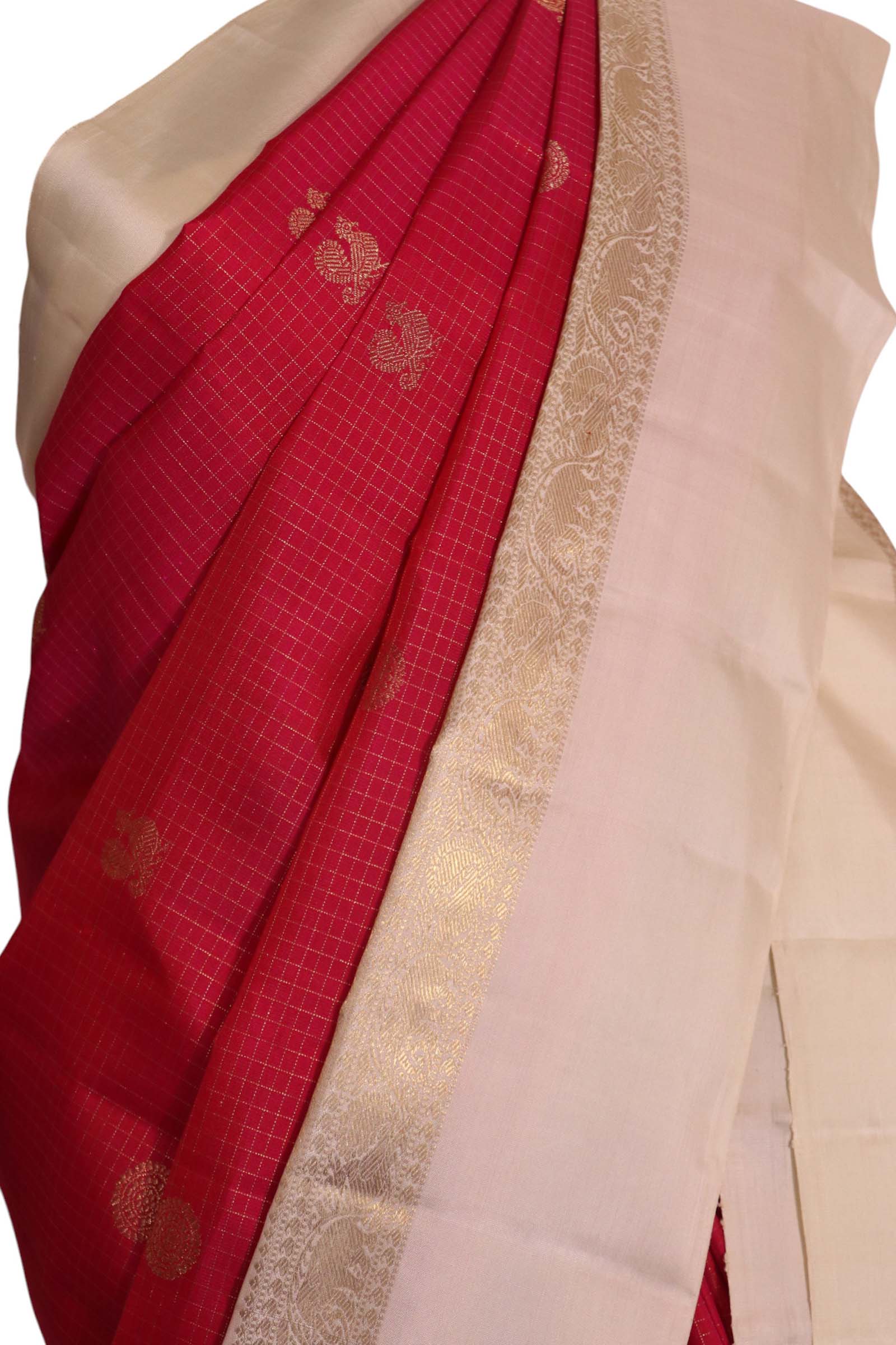 Pure Handloom Kanjeevaram Silk Saree AL202840