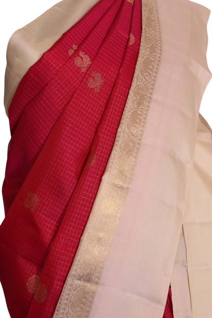Pure Handloom Kanjeevaram Silk Saree AL202840