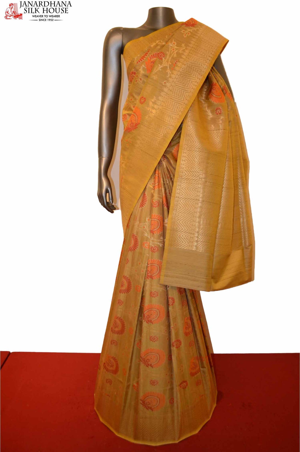 Exclusive and Grand Handloom Tussar Silk Saree AD212250